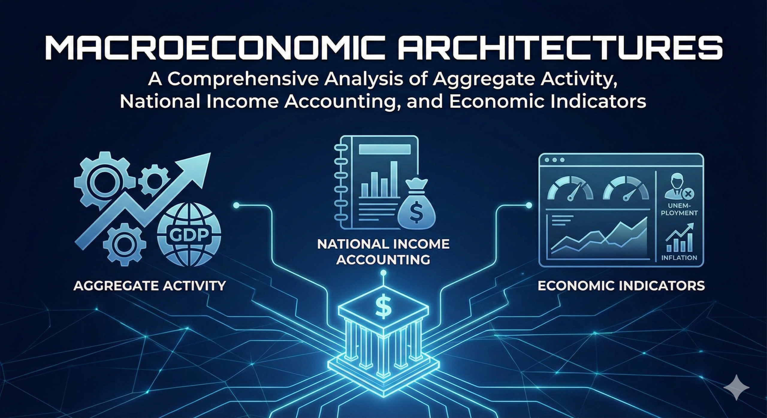 Macroeconomic Architectures: A Comprehensive Analysis of Aggregate Activity, National Income Accounting, and Economic Indicators