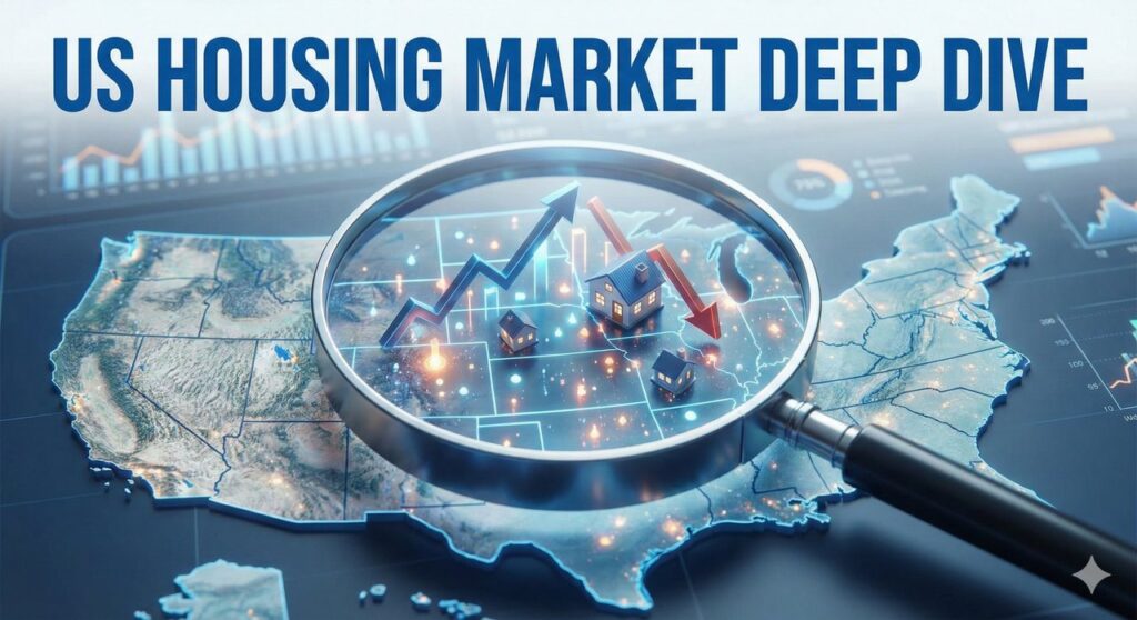 Visualization of deep dive into US Housing Market
